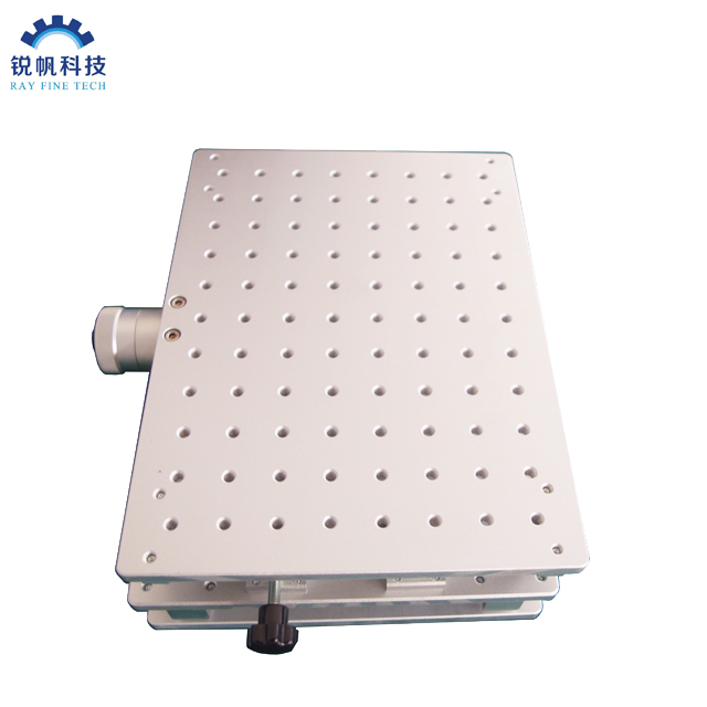 2D Worktable XY Axis Moving Table 300 * 200 * 90mm for Fiber Laser Marking Machine