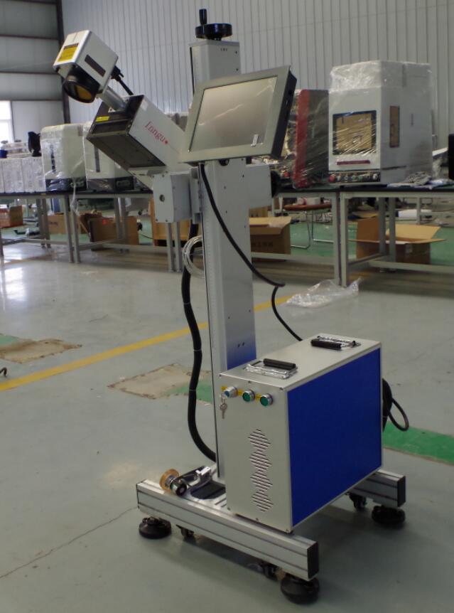 ماكينة وسم طابعة الليزر UV بقدرة 3 وات 5 وات لتمييز تغليف المواد الغذائية PET PP ، Qr Code Bar Code Laser Marker