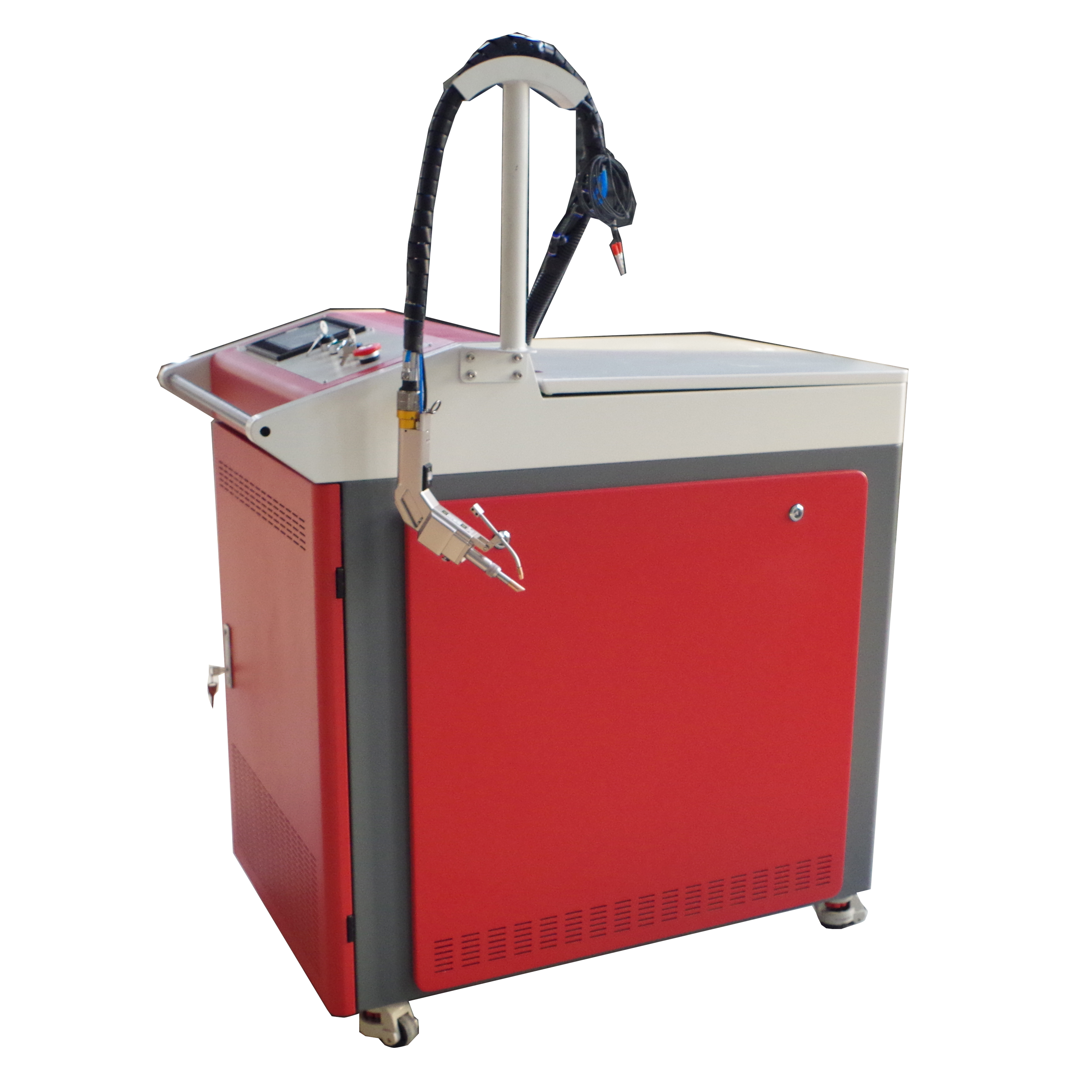 Raycus JPT Max 1000w 1500w 2000w آلة لحام الليزر المحمولة آلة لحام بالليزر مع تغذية الأسلاك