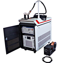 Raycus JPT Max 500w 1000w 1500w 2000w آلة لحام ألياف الليزر المعدنية المحمولة بالليزر مع مغذي الأسلاك