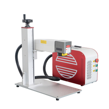 JPT M7 Mopa / LP ماكينة نقش ألياف الليزر المحمولة المنقسمة 20 واط 30 واط 50 واط 60 واط 80 واط 100 واط