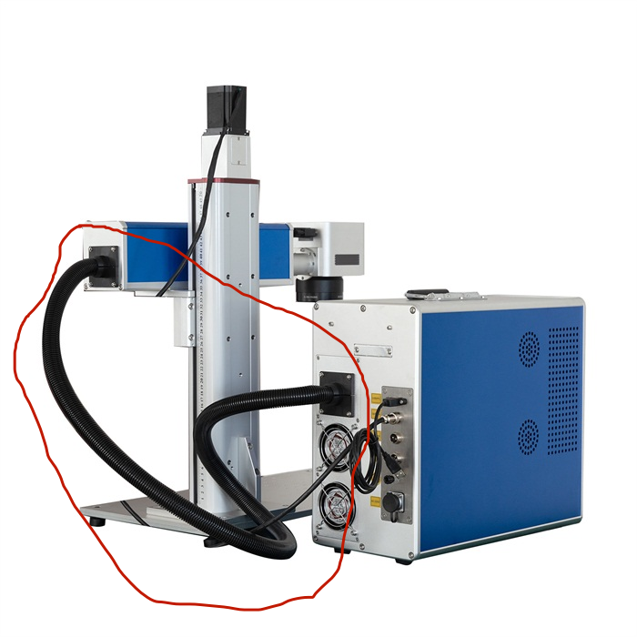 آلة الوسم بالليزر الليفي للبيع سعر المصنع مباشرة 30W Mopa Fiber Laser Marking Machine