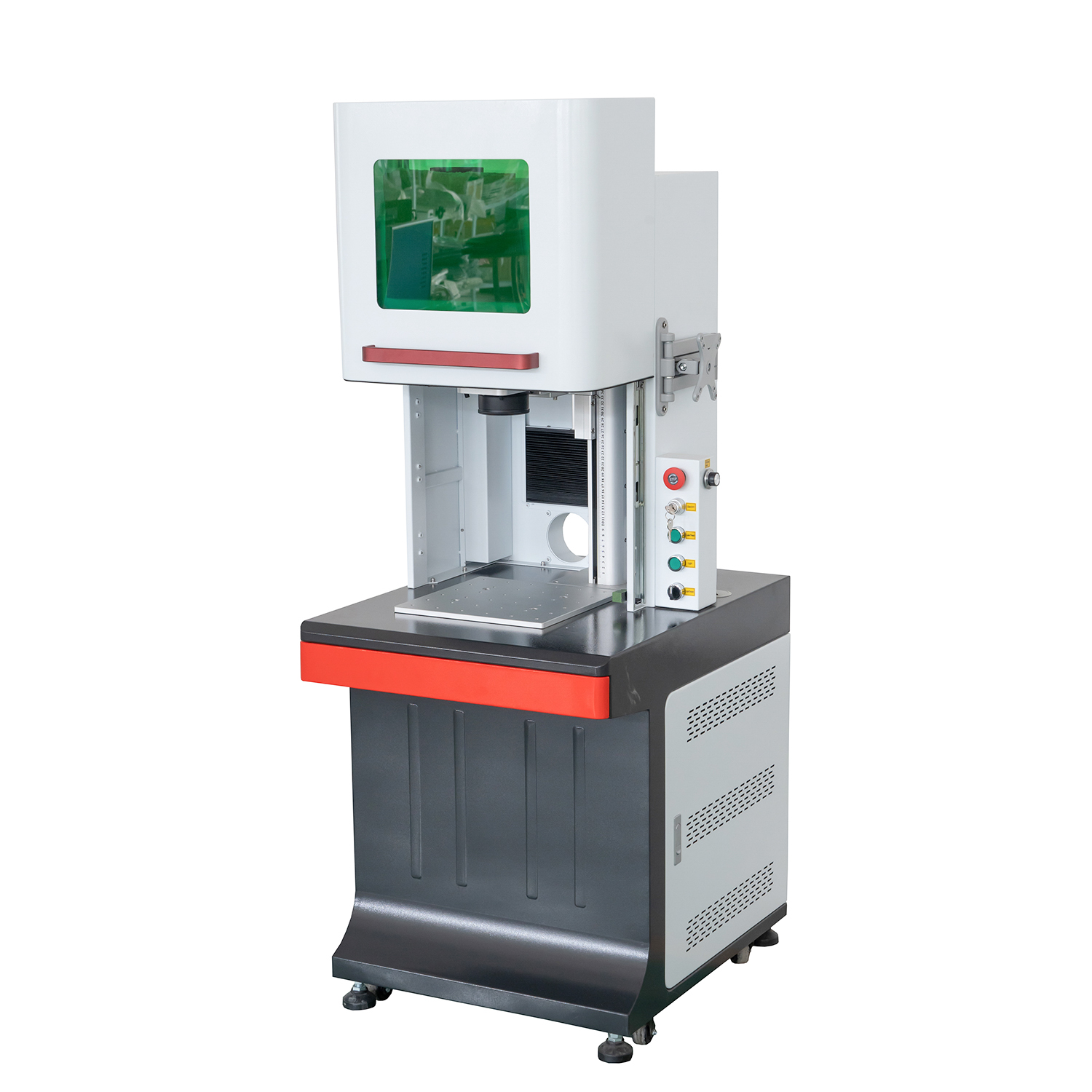 آلة الوسم بالليزر الليزرية CNC المغلقة بالكامل مع شهادة CE و FDA